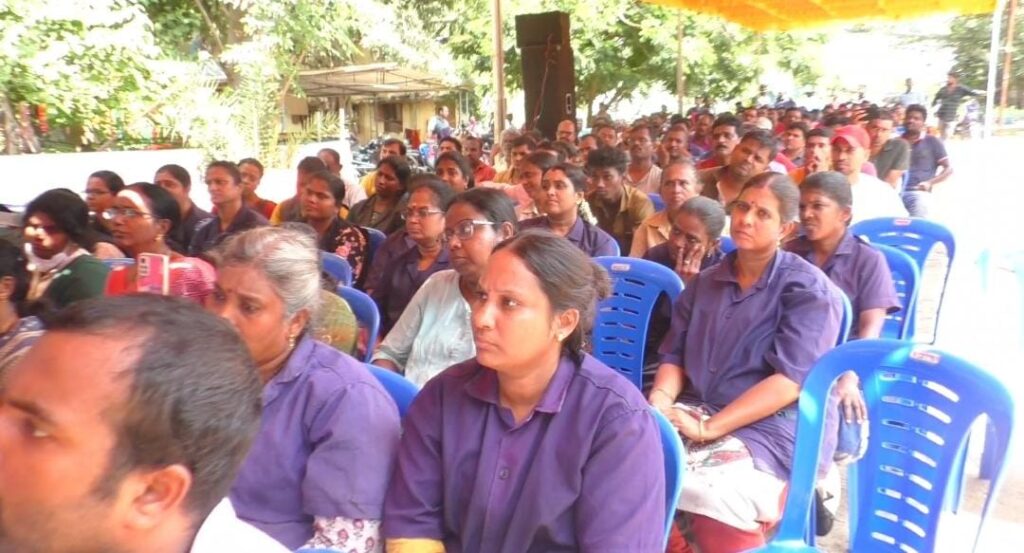 ஆவடி: ரயில்வே பணிமனை ஊழியர்களுடன் SRMU தலைவர் ஆலோசனை கூட்டம்