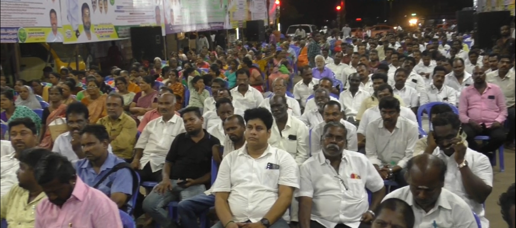 அம்பத்தூரில் பேரறிஞர் அண்ணா  116 வது பிறந்த நாள்  விழா