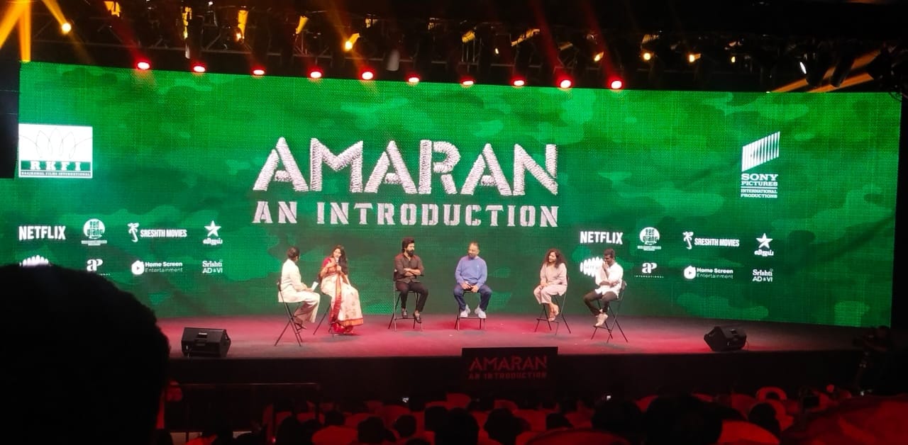 தீபாவளி ரிலீஸ் என்று சொன்னப்போ எனக்கு தோணுன விஷயம் இதுதான்.... 'அமரன்' விழாவில் சிவகார்த்திகேயன்!