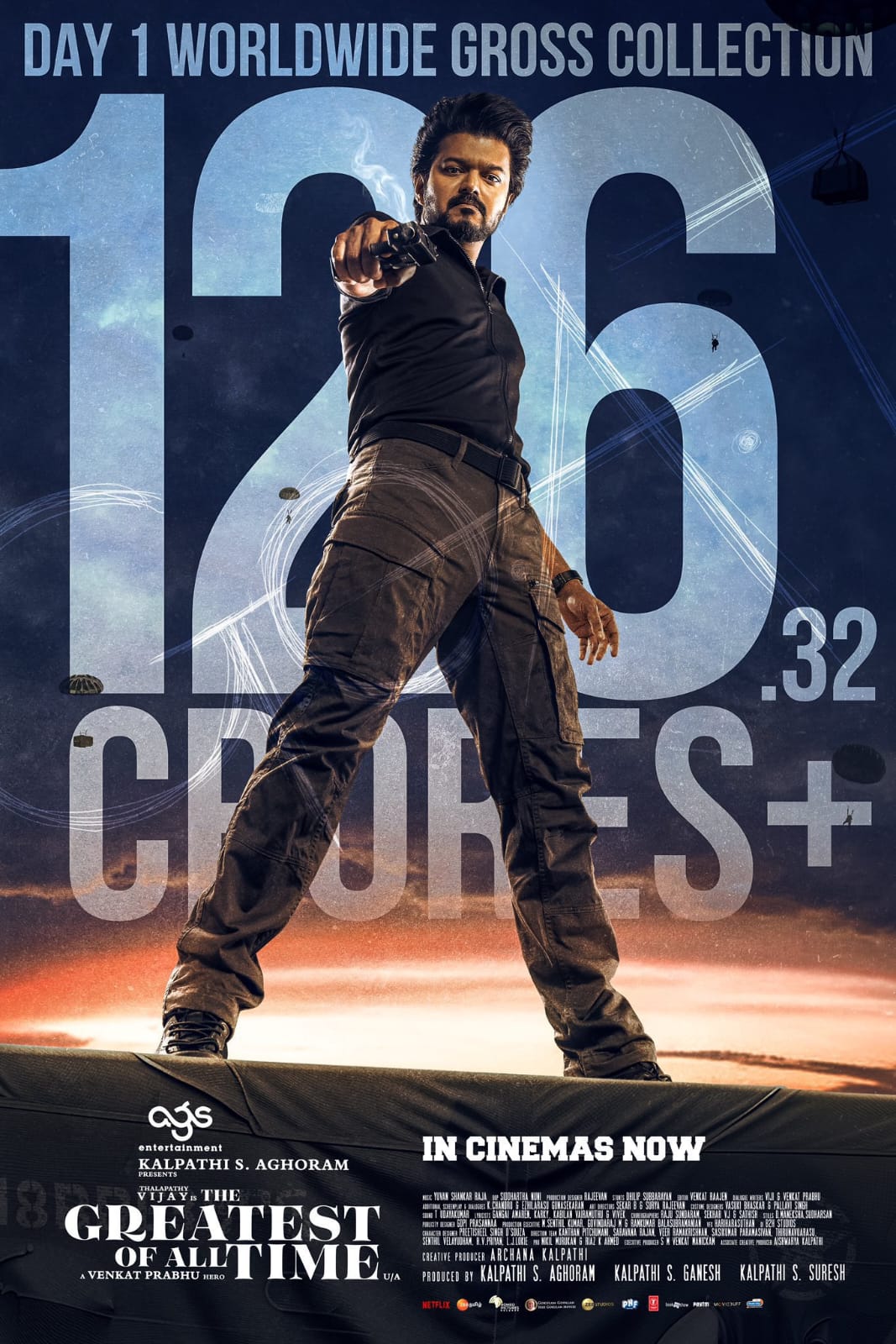 ஒரே நாளில் கோடிக்கணக்கில் வசூலை அள்ளிய 'கோட்'..... அதிகாரப்பூர்வ அறிவிப்பு!