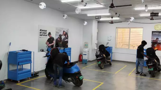 ஒரே நாளில் 'ஹைப்பர் சர்வீஸ்'- ஓலா எலக்ட்ரிக் நிறுவனம்