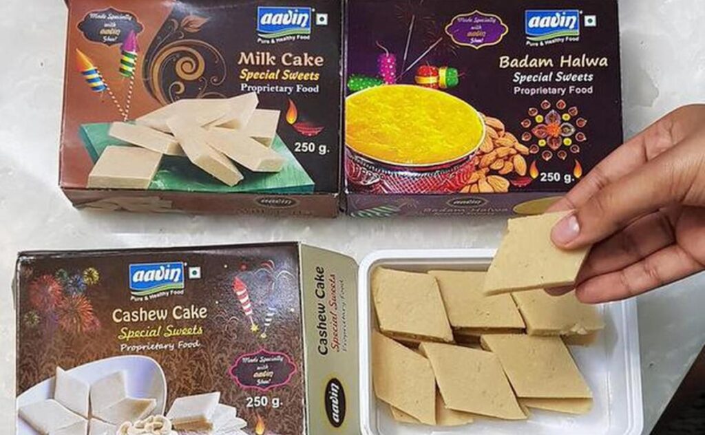 தீபாவளிக்கு புதிய இனிப்புகள் அறிமுகம் ஆவின் நிர்வாகம்...!