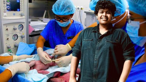 சர்ச்சை எல்லாம் ஓரமாக வைங்க.... தனது மகளுக்கு இர்ஃபான் சூட்டிய பெயர் இதுதான்!