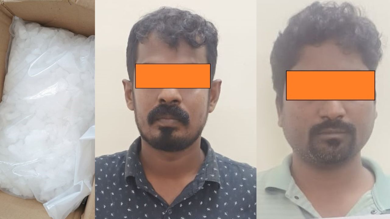 சென்னையில் 27 கோடி ரூபாய் மதிப்புள்ள 2.8 கிலோ மெத்தப்டமைன் போதைப் பொருள் பறிமுதல்…!