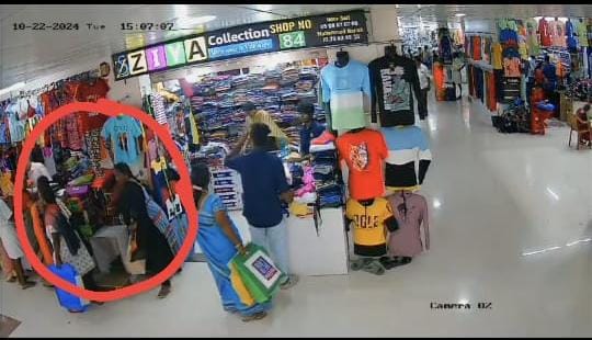 சூடுபிடித்த தீபாவளி ஜவுளி வியாபாரம் - கை வரிசை காட்டிய 3 பெண்கள் கைது