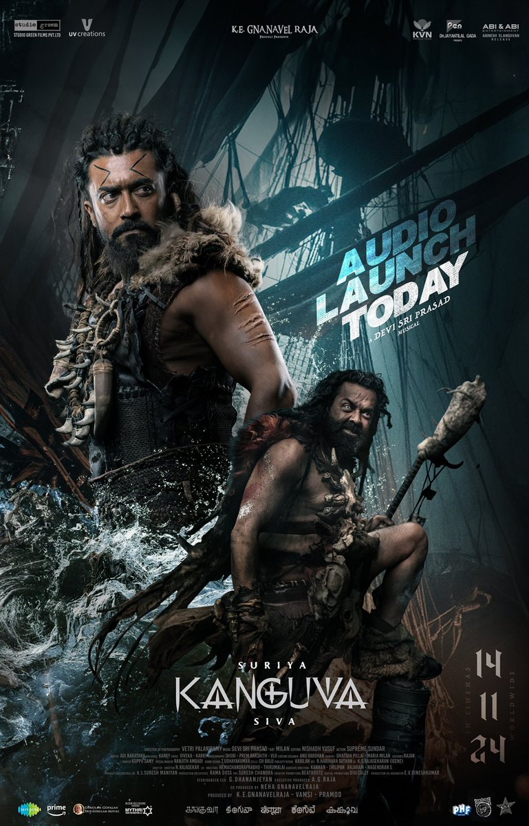 இந்த படம் பெரிய அளவில் பேசப்படும்.... 'கங்குவா' இசை வெளியீட்டு விழாவில் மதன் கார்கி பேச்சு!
