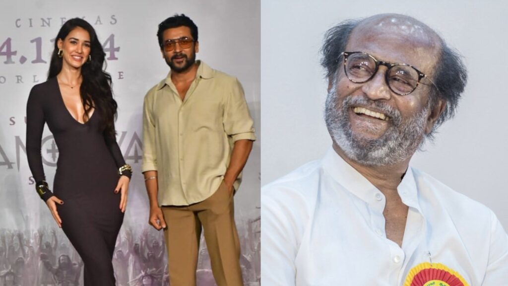 எங்களைப் பொறுத்தவரை எப்போதுமே ரஜினி தான் சூப்பர் ஸ்டார் .... 'கங்குவா' பட ப்ரோமோஷனில் சூர்யா!