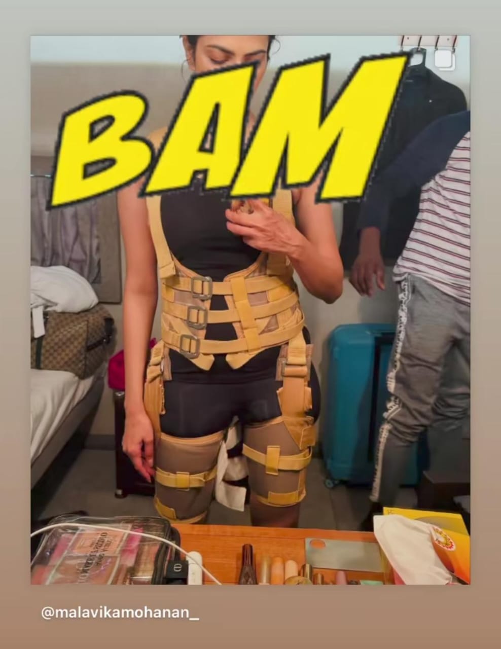 தங்கலானை அடுத்து இந்த படத்திலும் ஆக்ஷன் காட்சியில் நடிக்கிறார் மாளவிகா மோகனன்!