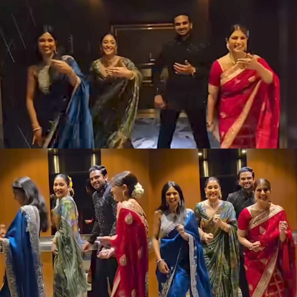 லிஃப்டினுள் 'மனசிலாயோ' பாடலுக்கு ஆட்டம் போட்ட பிரபலங்கள்!