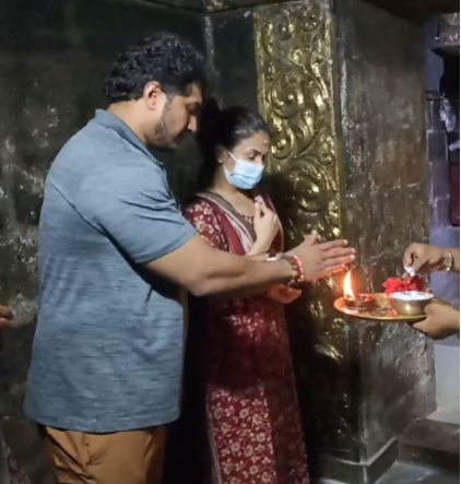ரஜினி நலம்பெற வேண்டி சௌந்தர்யா பிரார்த்தனை
