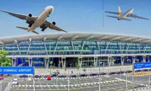 சென்னை விமான நிலையத்தில் 12 விமானங்கள் திடீர் ரத்து