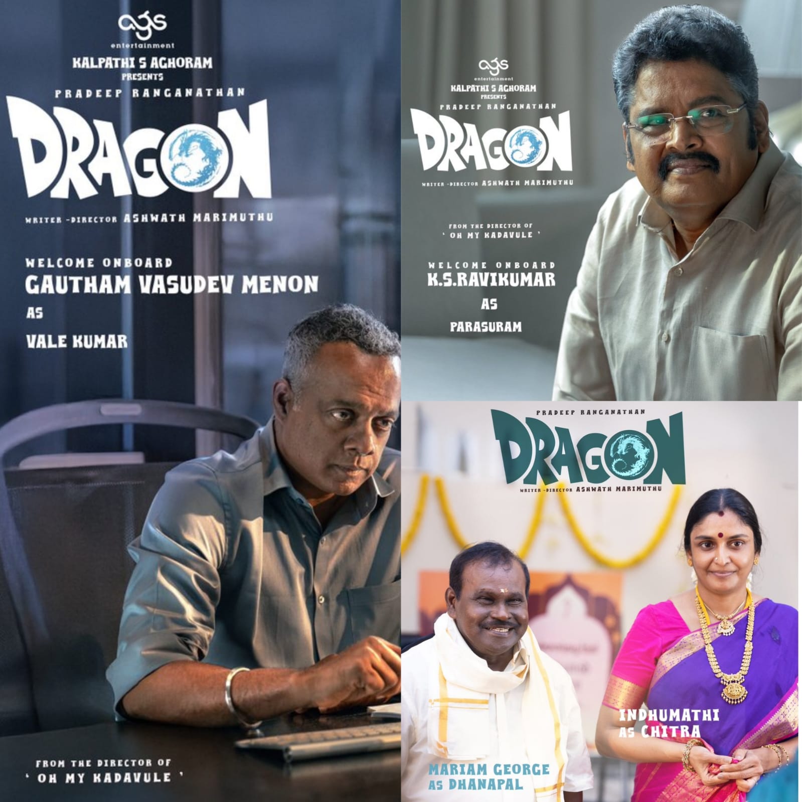 பிரதீப் ரங்கநாதன் நடிக்கும் 'டிராகன்' .... கதாபாத்திரங்களை அறிமுகப்படுத்திய படக்குழு!