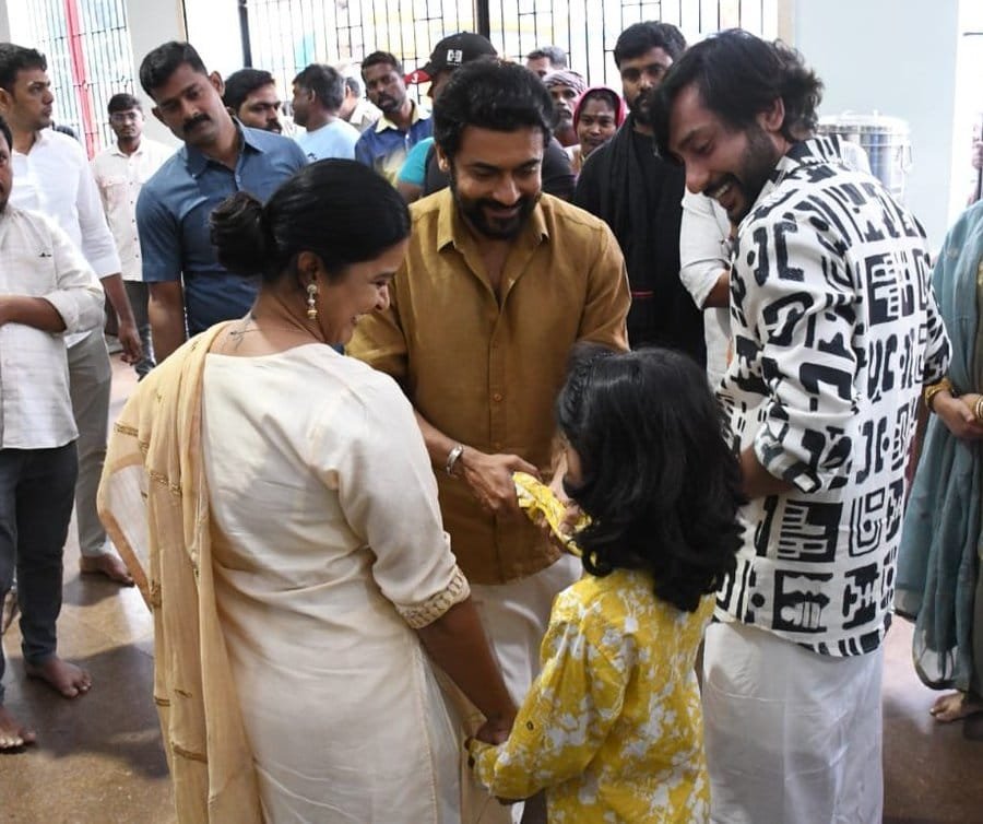 இணையத்தில் பரவும் 'சூர்யா 45' பூஜை வீடியோ!