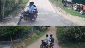 இருசக்கர வாகனத்தில் ஆடு திருடி சென்ற இளைஞர்களை – சிசிடிவி  மூலம் கைது செய்த போலீஸ் 