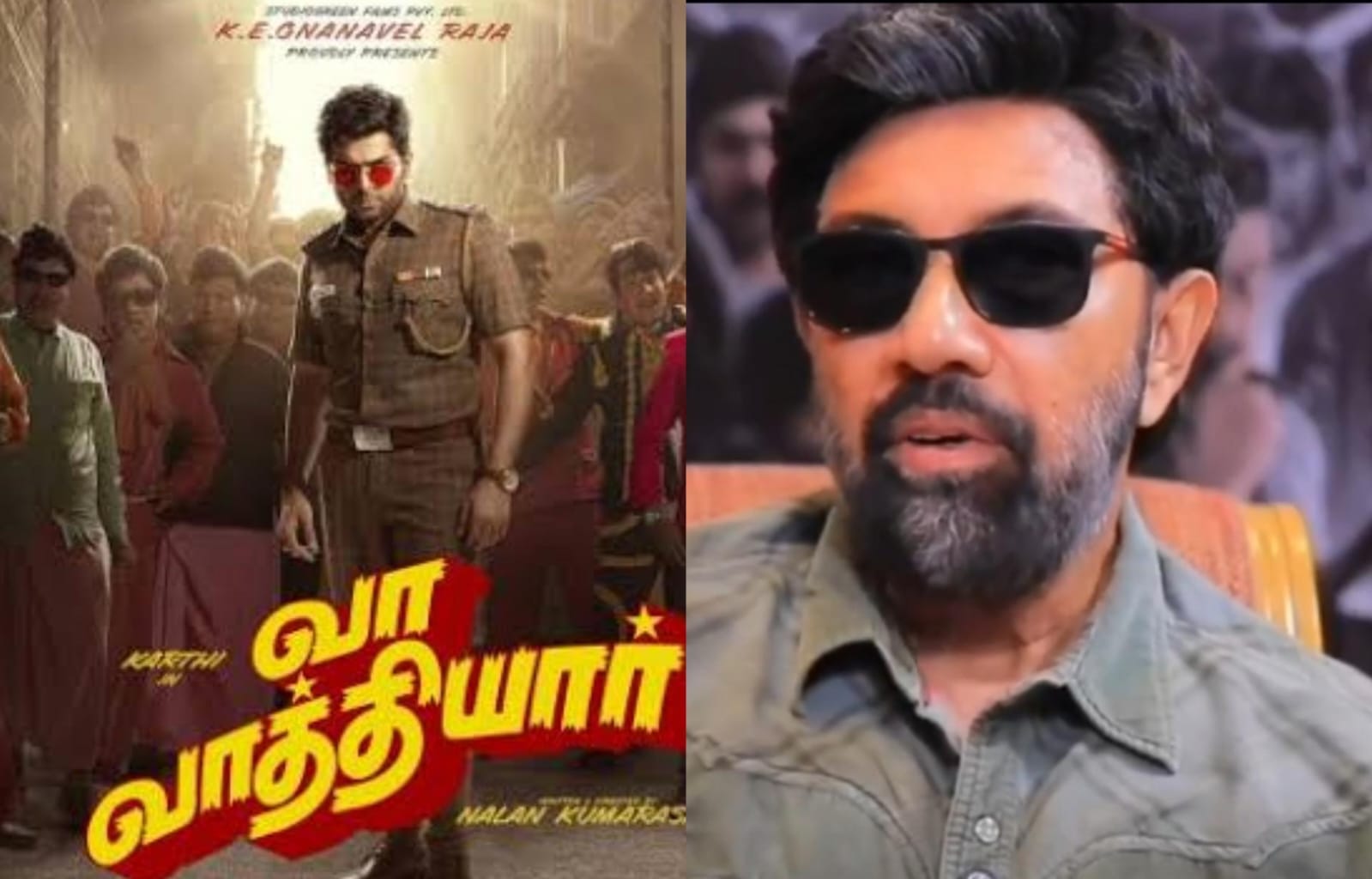 'வா வாத்தியார்' படத்தில் இந்த கேரக்டரில் தான் நடிக்கிறேன் ...... சத்யராஜ் கொடுத்த அப்டேட்!