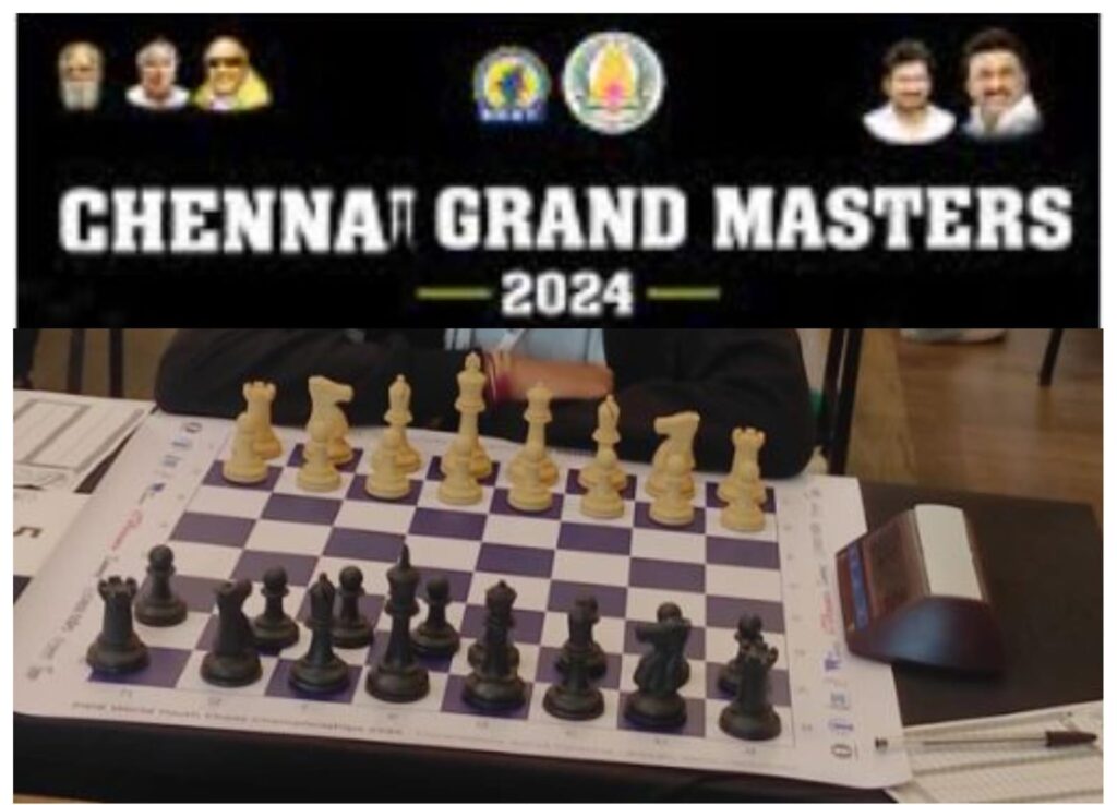 சென்னை கிரான்ட் மாஸ்டர்ஸ் செஸ் போட்டிகளின் முதல் சுற்று போட்டிகள்