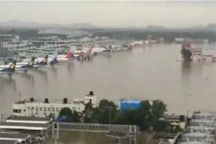  தொடர் மழை காரணமாக சென்னை விமான நிலையம் தற்காலிகமாக மூடல்