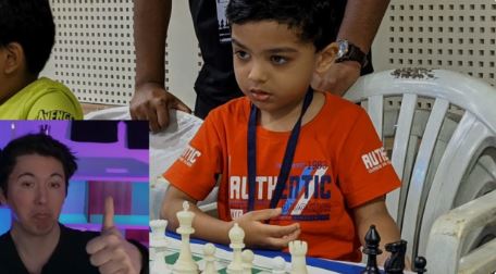 செஸ்-ல் கலக்கும் 3 வயது சிறுவன்!