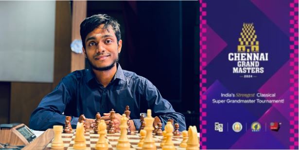 சென்னை கிராண்ட் மாஸ்டர் 2024 - சாம்பியன் பட்டம் வென்ற தமிழக வீரர்
