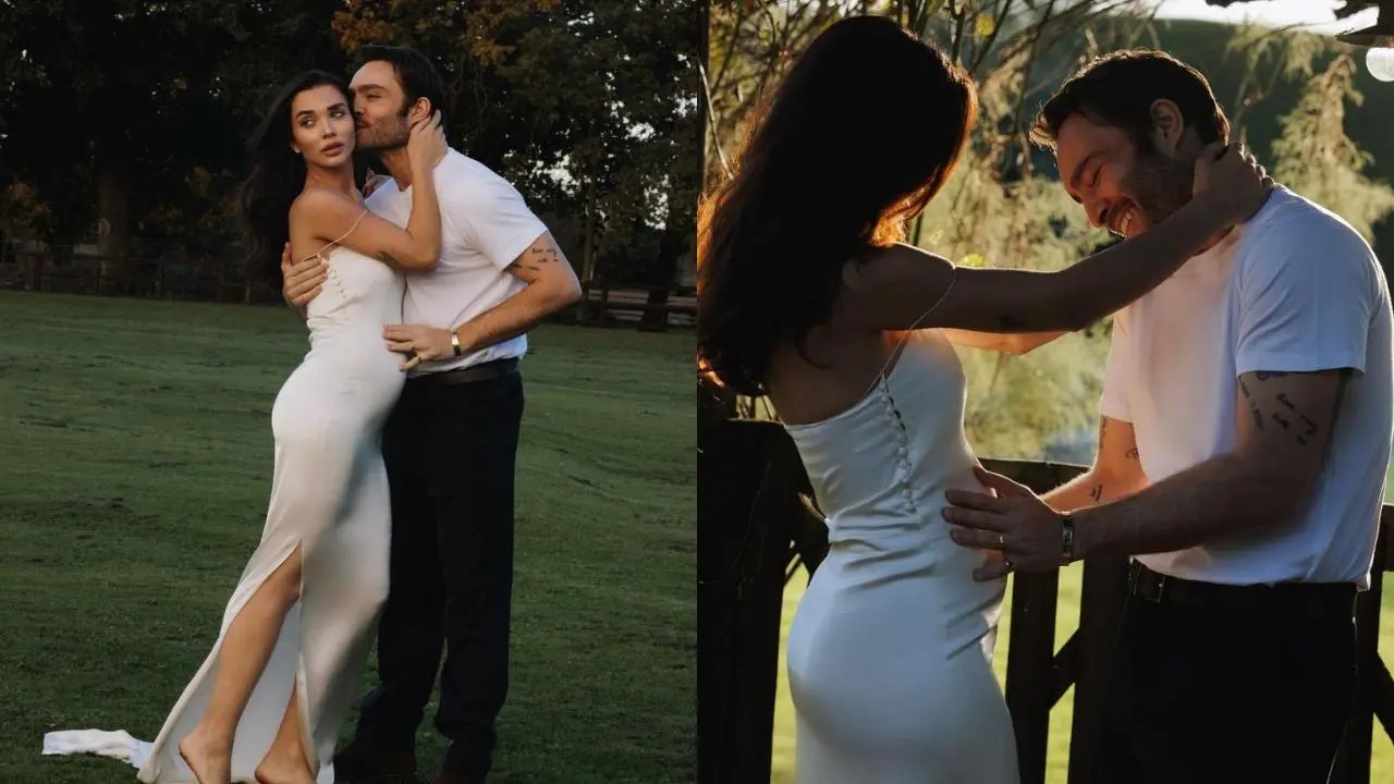 பிரக்னன்சி புகைப்படங்களை வெளியிட்ட எமி ஜாக்சன்.... திருமணத்திற்கு முன்பே கர்ப்பமா?