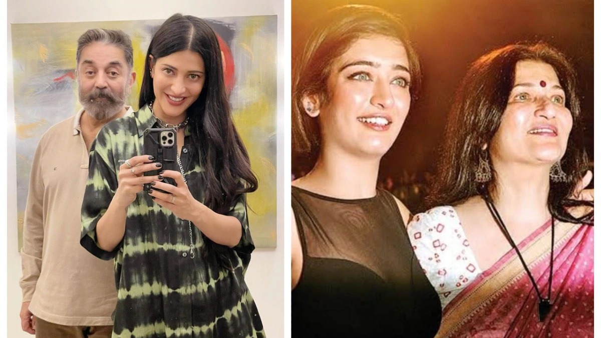 என் அப்பாவின் புகழ் எனக்கு சுமையாக இருக்கிறது..... கமல் குறித்து ஸ்ருதிஹாசன்!