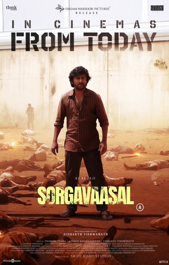 'சொர்க்கவாசல்' படத்தின் ட்விட்டர் விமர்சனங்கள் இதோ!