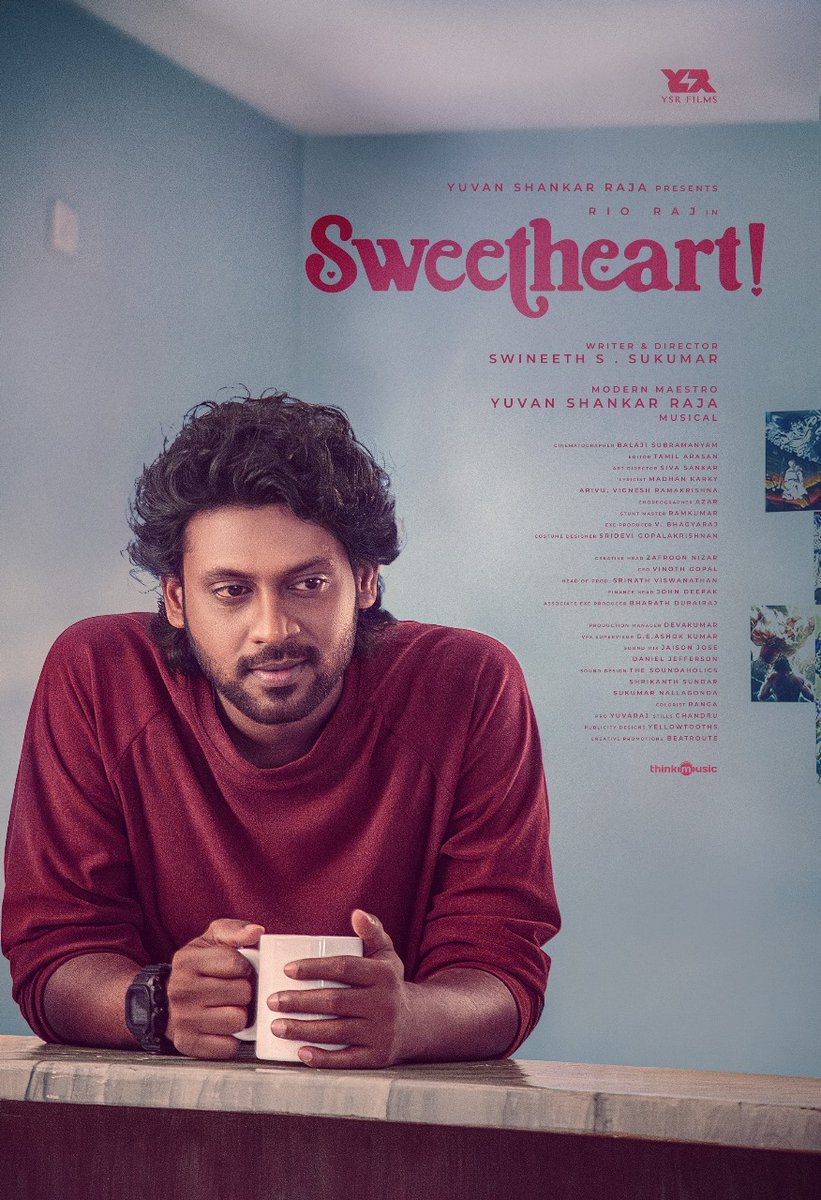 ரியோ ராஜ் நடிக்கும் 'ஸ்வீட் ஹார்ட்' படத்தின் புதிய போஸ்டர் வெளியீடு!
