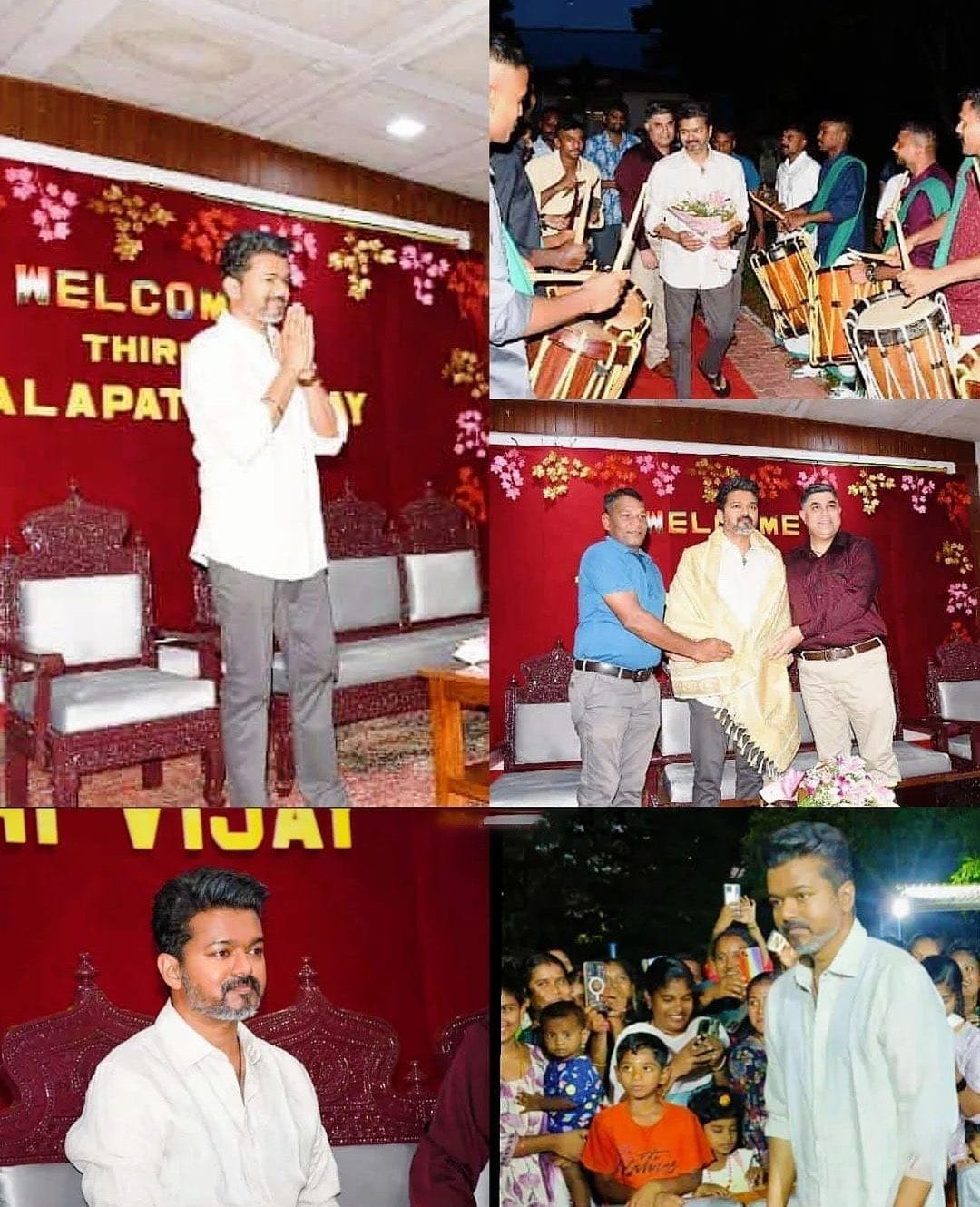 இந்திய ராணுவ வீரர்களை சந்தித்த தளபதி விஜய்.... வைரலாகும் புகைப்படங்கள்!
