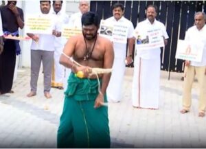 அண்ணாமலை வாழ்நாள் முழுவதும் காலணி அணிய முடியாது - அமைச்சர் ரகுபதி பேட்டி