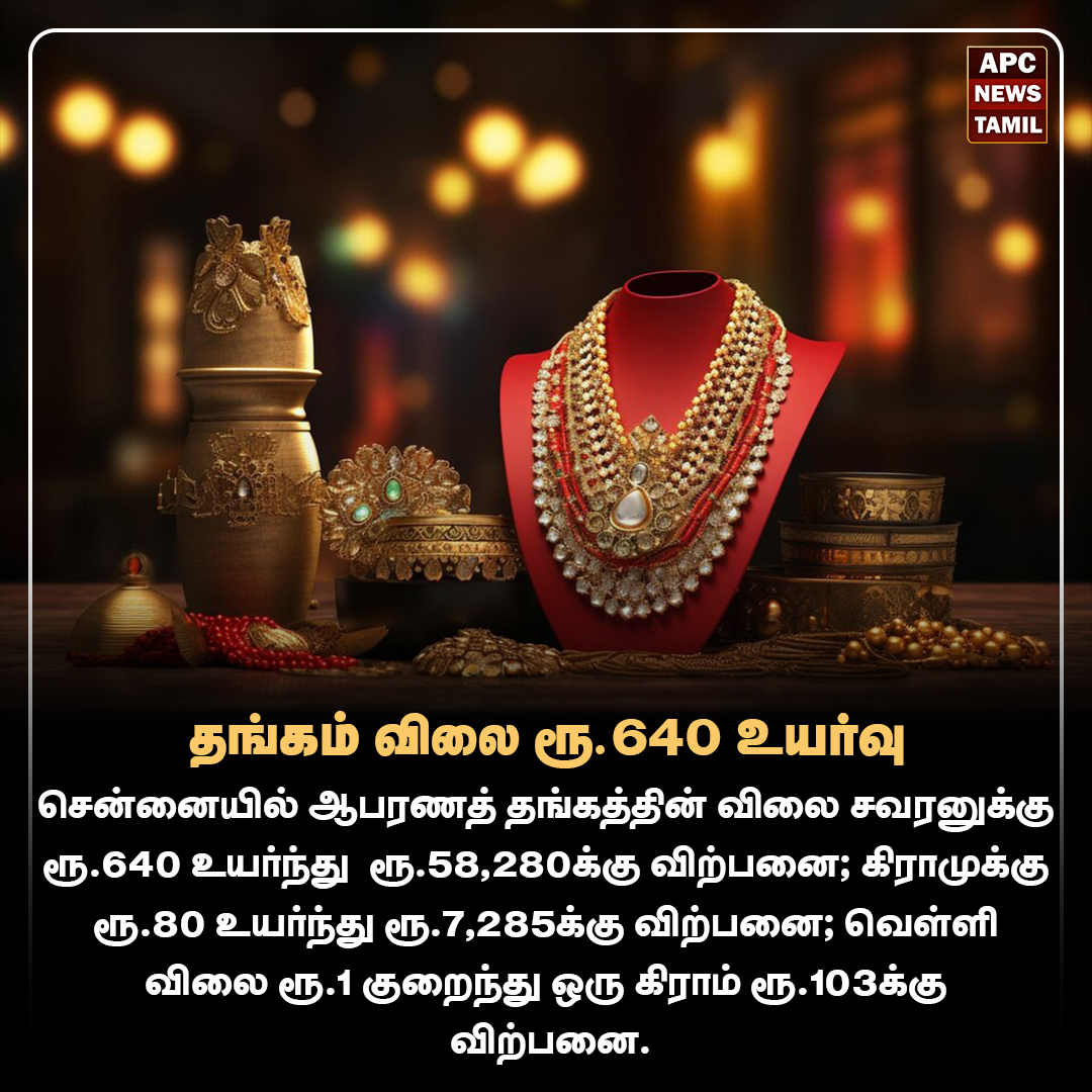 தங்கம் விலை ரூ.640 உயர்வு