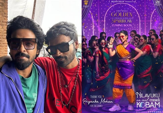 ரிலீஸுக்கு முன்பே சம்பவம் செய்யும் தனுஷ்.... 150 மில்லியன் பார்வைகளை கடந்த 'கோல்டன் ஸ்பேரோ' பாடல்!