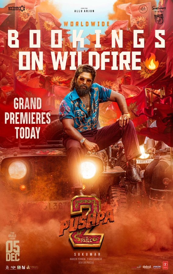 தமிழ்நாட்டில் 'புஷ்பா 2' படத்திற்காக 800 திரையரங்குகள் ஒதுக்கீடு!