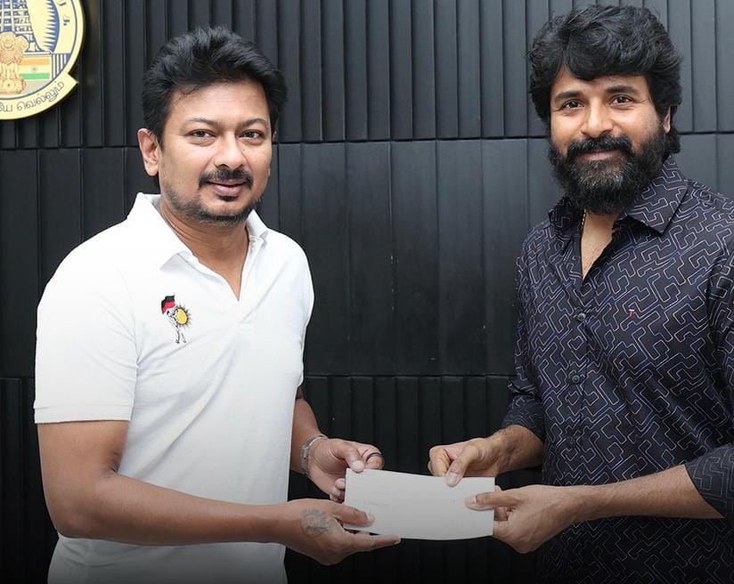 ஃபெஞ்சல் புயல் மீட்பு பணிக்காக நிதி உதவி வழங்கிய நடிகர் சிவகார்த்திகேயன்!