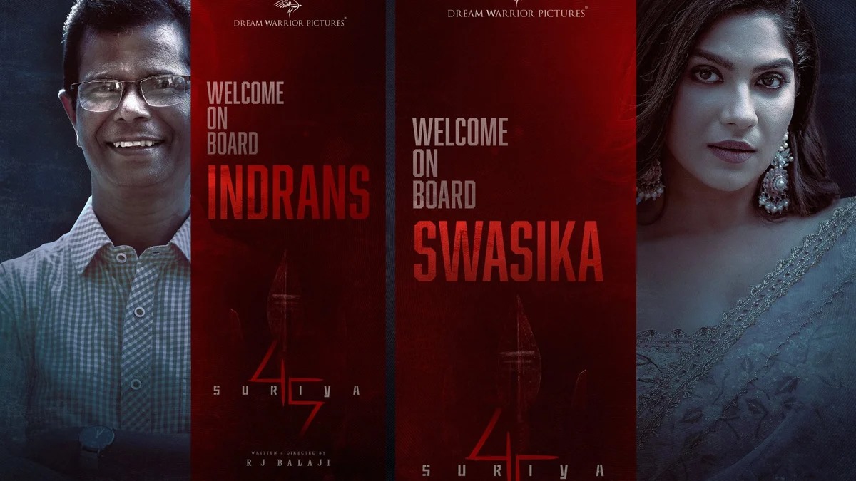 திரிஷாவை தொடர்ந்து 'சூர்யா 45' படத்தில் இணைந்த பிரபலங்கள்.... அடுத்தடுத்து வெளியான அறிவிப்பு!