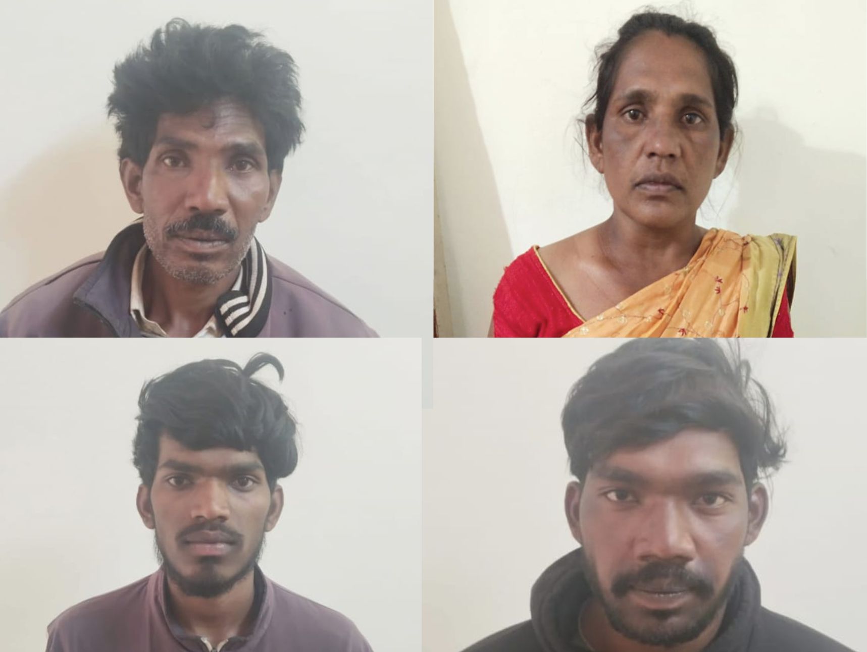 நகை கொள்ளையில் ஈடுபட்ட ஒரே குடும்பத்தை சேர்ந்த நான்கு பேர் கைது