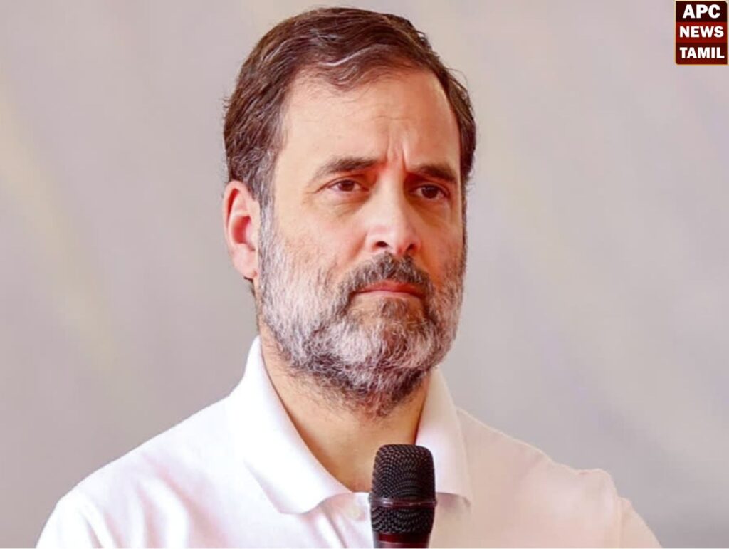 சோம்நாத் சூர்யவன்ஷி தலித் மற்றும் அரசியலமைப்பைப் பாதுகாப்பதால் கொல்லப்பட்டார் : ராகுல் காந்தி