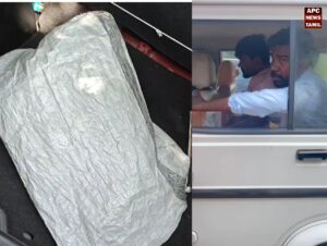 திருநின்றவூரில் ஒரு கோடி ரூபாய் மதிப்புள்ள யானை தந்தம் பறிமுதல்!