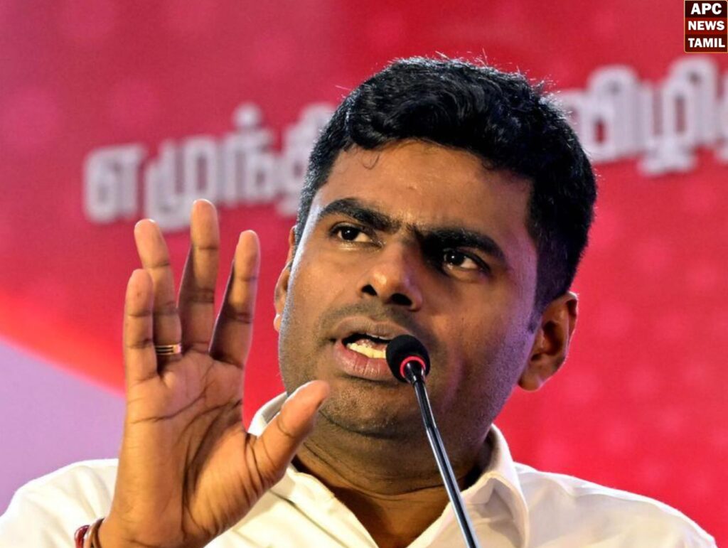 தமிழகத்தில் பெண்களுக்கு பாதுகாப்பு இல்லை - அண்ணாமலை