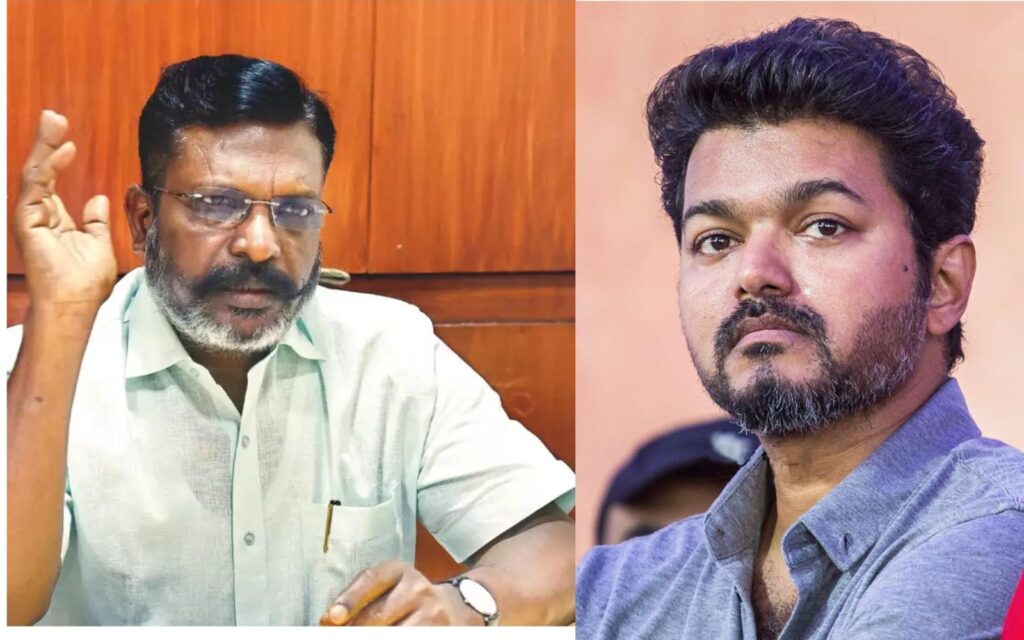 உங்களுடைய எதிர்பார்ப்பிற்கு ஏற்ப செயல்பட நான் இயக்கம் நடத்தவில்லை- விஜய்க்கு திருமாவளவன் பதில்