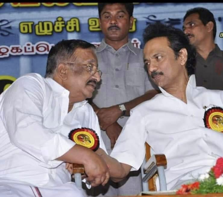 முன்னாள் திமுக எம்.பி  இரா.மோகன் உடலுக்கு துணை முதல்வர் உதயநிதி ஸ்டாலின் அஞ்சலி…