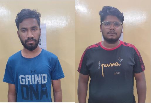 ரூ.39 லட்சம் மோசடி: கல்லூரி மாணவர்கள் கைது