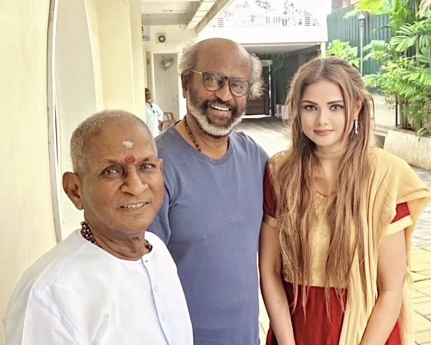 'கூலி' பட பிரச்சனை முடிவுக்கு வந்ததா?.... இளையராஜா - ரஜினி எடுத்துக்கொண்ட புகைப்படம் வைரல்!