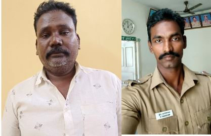 போலீசாரை சுற்றி வளைத்து தாக்கிய கும்பல் - ஒருவர் கைது !