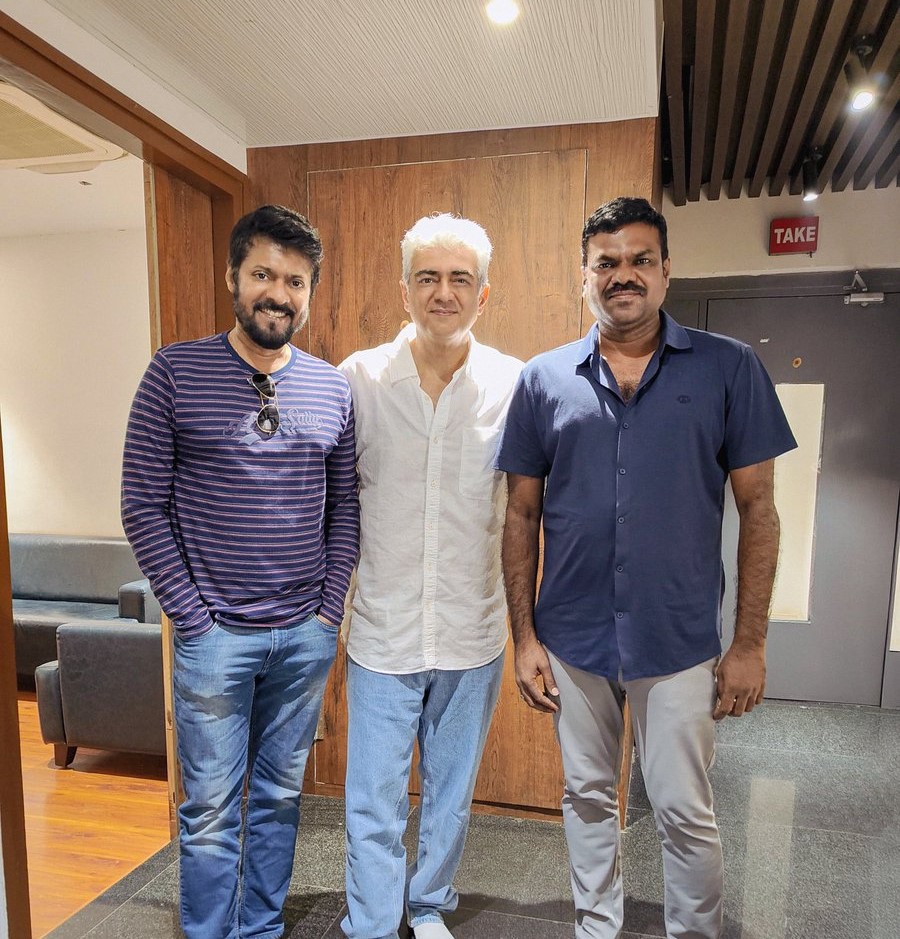 'விடாமுயற்சி' டப்பிங் ஓவர்..... விரைவில் 'குட் பேட் அக்லி' டப்பிங்கை தொடங்கும் அஜித்!