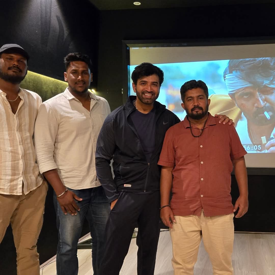 'ரெட்ட தல' படத்தின் டப்பிங் பணிகளை நிறைவு செய்த நடிகர் அருண் விஜய்!