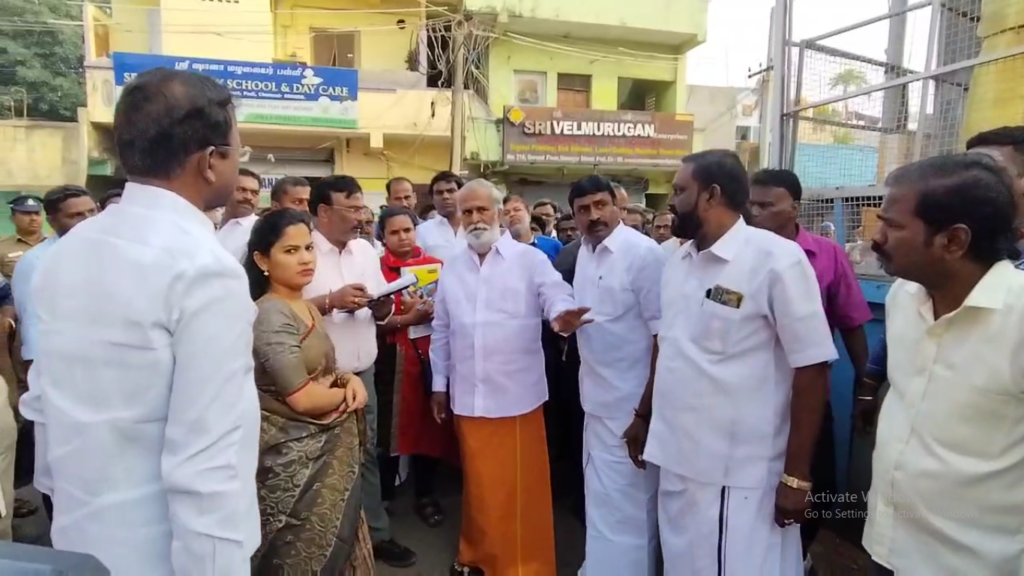 சென்னை அம்பத்தூரில் மக்கள் குறைகளை கண்டறியும் நிகழ்வு - அமைச்சர் சேகர்பாபு 
