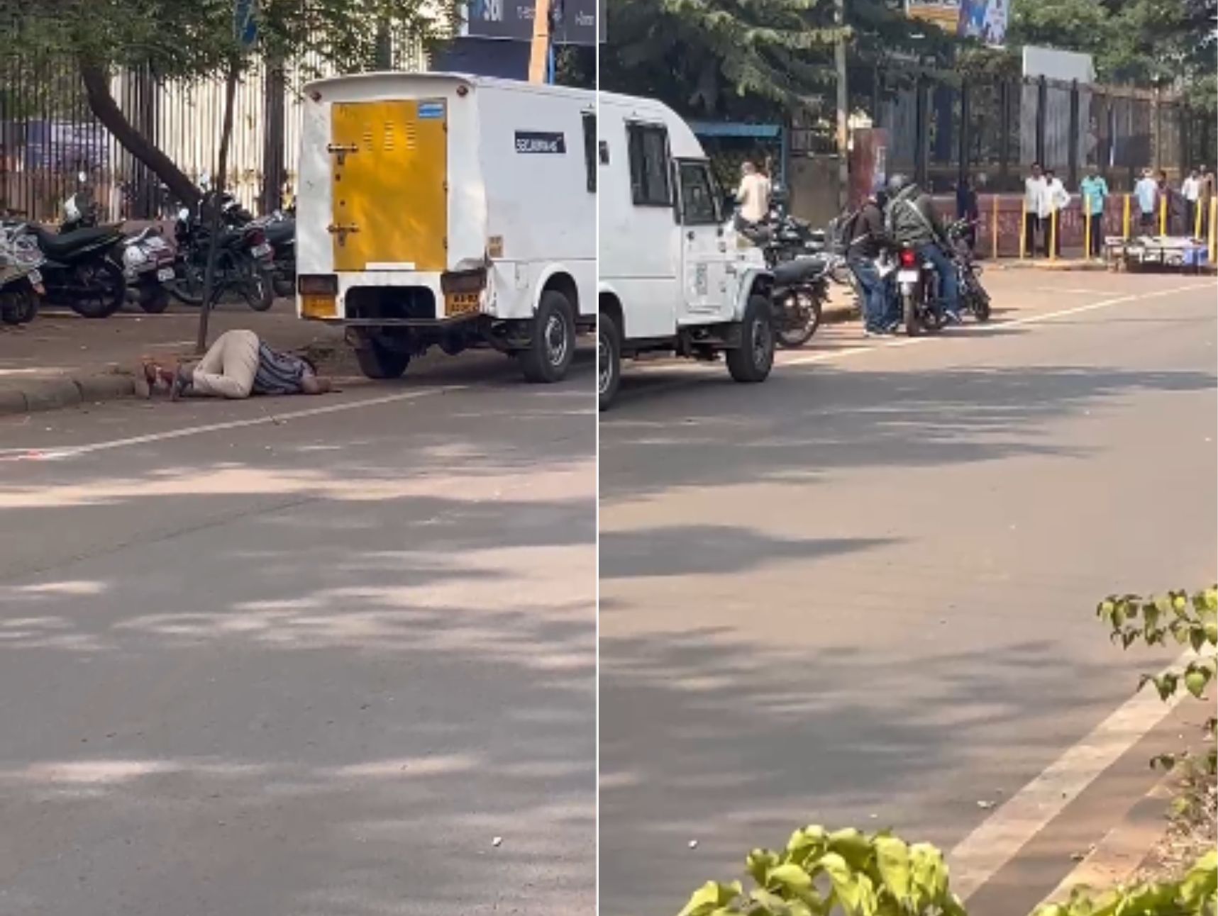 துப்பாக்கி முனையில் வங்கி பணம் கொள்ளை - ஒருவர் பலி - சினிமாவைத் தாண்டிய பரபரப்பு