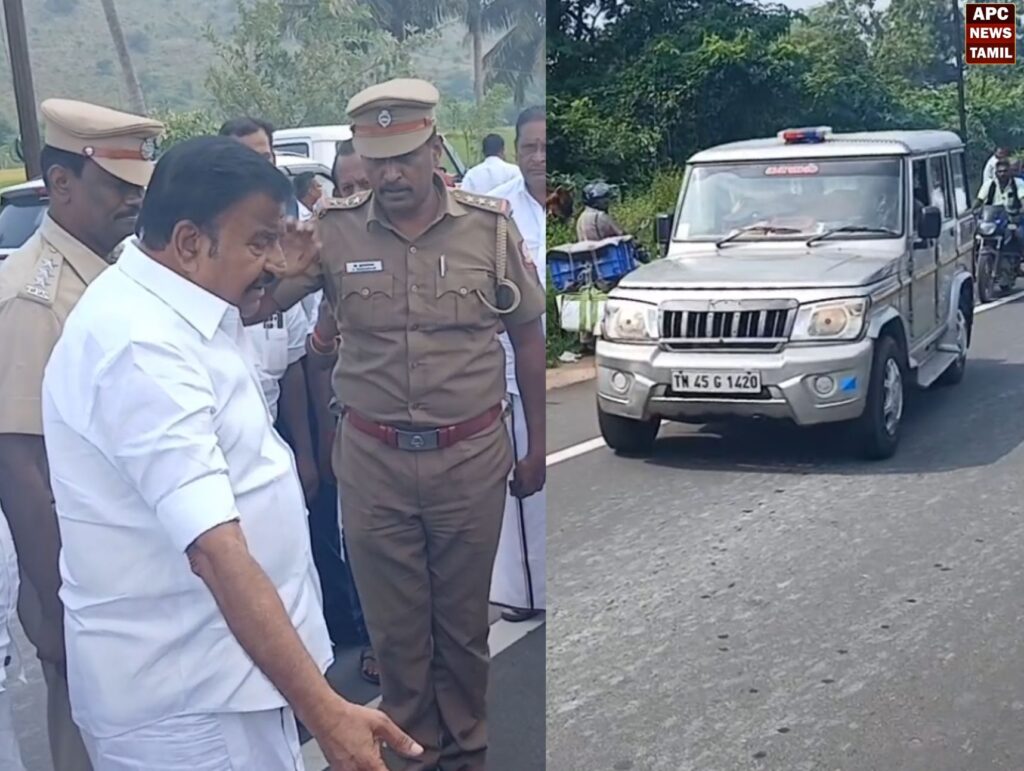 விபத்தில் சிக்கிய மாணவரை அமைச்சர் நேரு மருத்துவமனைக்கு அனுப்பி வைத்தார்!