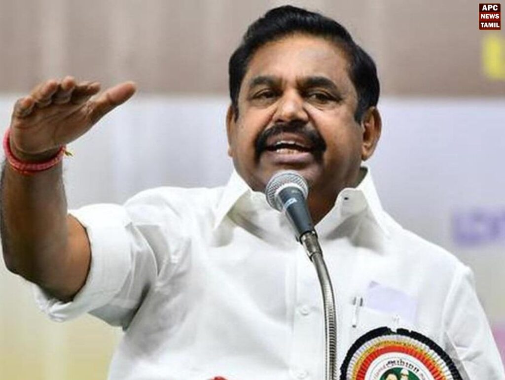 ஈ.சி.ஆர். சாலையில் இரவில் பெண்களை துரத்திய சம்பவம்! சுத்துப்போட்ட இளைநர்கள்! - எடப்பாடி பழனிசாமி கடும் கண்டனம்