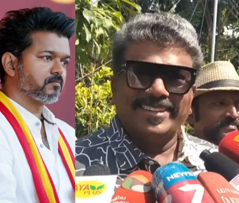 ஆளுங்கட்சியை பாராட்டினால் தலைவராக முடியாது.... விஜயின் அரசியல் குறித்து பார்த்திபன் கருத்து!